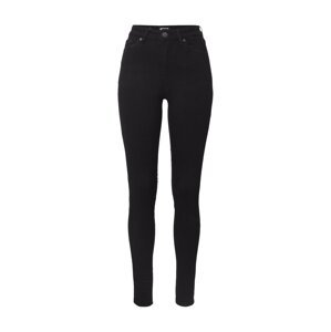 Urban Classics Džínsy  čierny denim