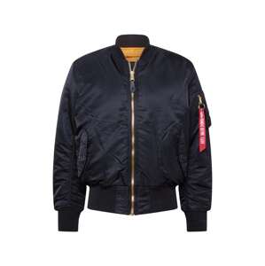 ALPHA INDUSTRIES Prechodná bunda 'MA-1'  čierna