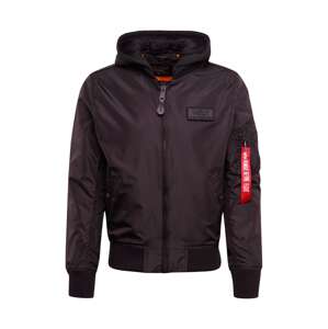 ALPHA INDUSTRIES Prechodná bunda  čierna