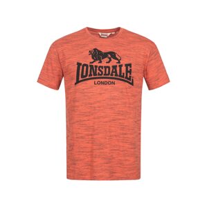 LONSDALE Tričko 'Gargave'  oranžová / čierna