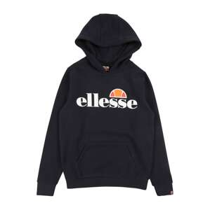 ELLESSE Mikina 'Jero'  tmavomodrá / oranžová / svetločervená / biela