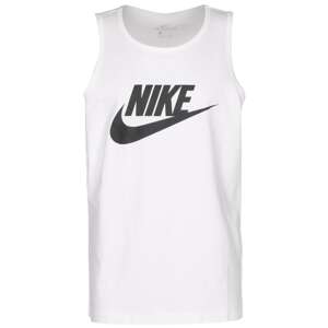 Nike Sportswear Tričko  čierna / biela