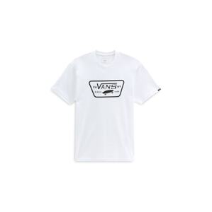 VANS Tričko 'Full Patch'  čierna / biela