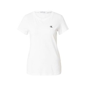 Calvin Klein Jeans Tričko  čierna / biela