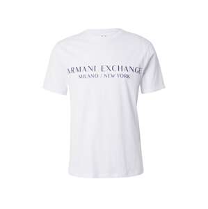 ARMANI EXCHANGE Tričko '8NZT72'  čierna / biela
