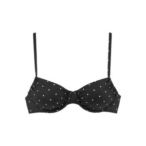 LASCANA Bikinový top  čierna