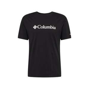 COLUMBIA Tričko  čierna / biela