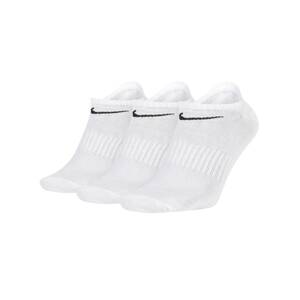 NIKE Športové ponožky  čierna / biela