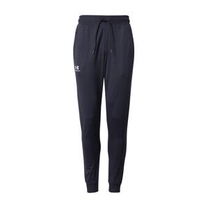 UNDER ARMOUR Športové nohavice  čierna / biela