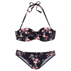 JETTE Bikiny  ružová / čierna