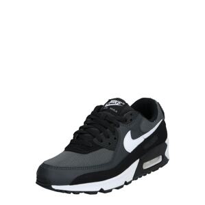 Nike Sportswear Nízke tenisky 'AIR MAX 90'  sivá / čierna / biela