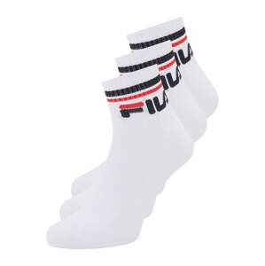 FILA Ponožky  červená / čierna / biela