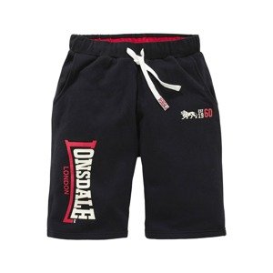 LONSDALE Nohavice  krémová / červená / čierna