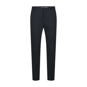 Calvin Klein Nohavice s pukmi  tmavomodrá