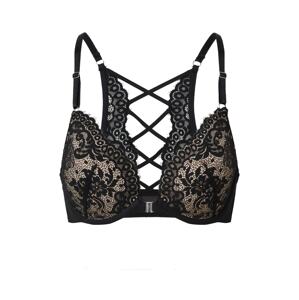 Hunkemöller Podprsenka 'Cardi'  čierna