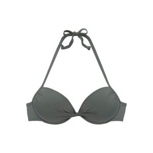 LASCANA Bikinový top  olivová
