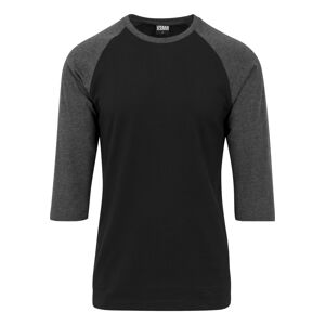 Urban Classics Tričko  tmavosivá / čierna