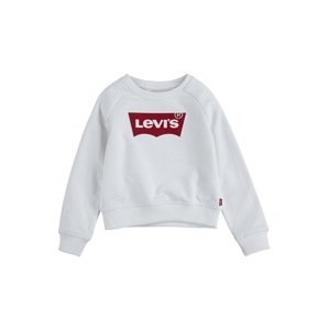 Levi's Kids Mikina  tmavočervená / biela