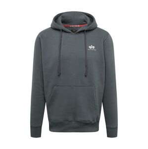 ALPHA INDUSTRIES Sveter  tmavosivá / biela
