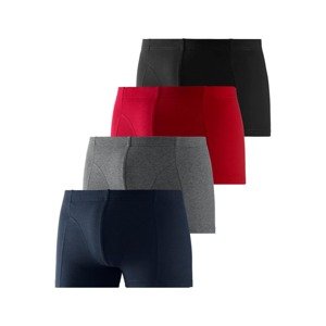 BENCH Boxerky  námornícka modrá / sivá / červená / čierna