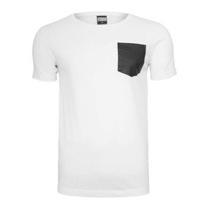 Urban Classics Tričko  čierna / biela