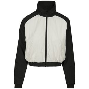 Urban Classics Prechodná bunda  čierna / biela