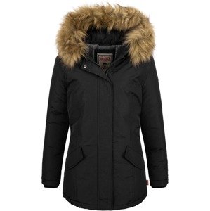 LONSDALE Zimná parka  čierna