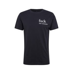 Mister Tee Tričko  čierna / biela