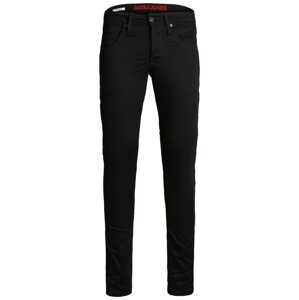 JACK & JONES Džínsy 'GLENN'  čierna