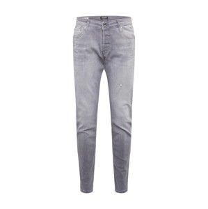 JACK & JONES Džínsy 'GLENN'  sivý denim