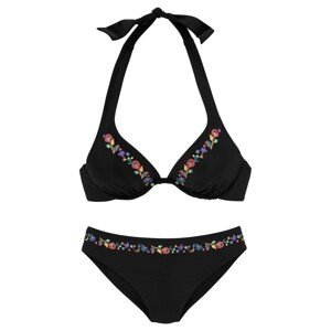 BUFFALO Bikiny 'Flori'  zmiešané farby / čierna