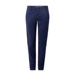 Tommy Jeans Chino nohavice 'Scanton'  námornícka modrá