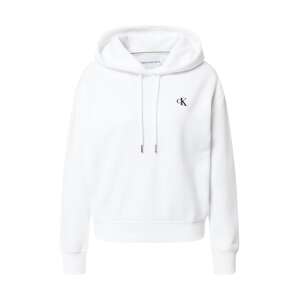Calvin Klein Jeans Mikina  čierna / biela