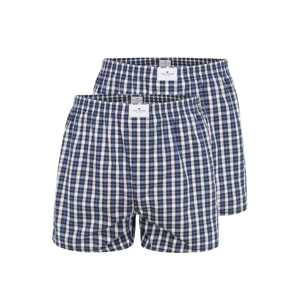 TOM TAILOR Boxerky  modrá / tmavomodrá / sivá / biela