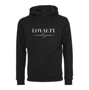 Mister Tee Mikina 'Loyalty'  čierna / biela