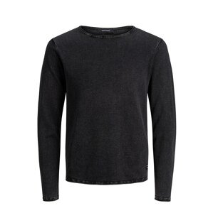 JACK & JONES Sveter 'JJLeo'  čierna