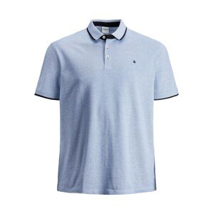 Jack & Jones Plus Tričko 'JJEPAULOS'  námornícka modrá / svetlomodrá
