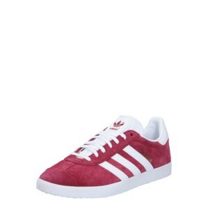 ADIDAS ORIGINALS Nízke tenisky 'Gazelle'  merlotová / biela
