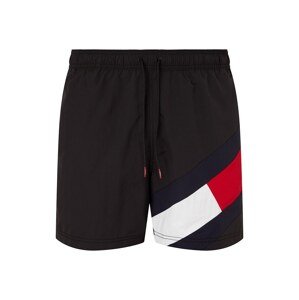 Tommy Hilfiger Underwear Plavecké šortky  námornícka modrá / svetločervená / čierna / biela