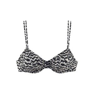 LASCANA Bikinový top  čierna