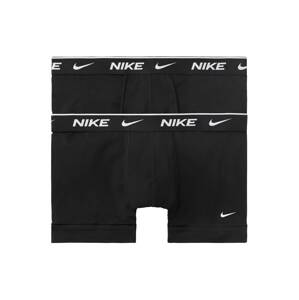 NIKE Boxerky  čierna / biela