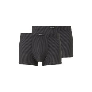 TOM TAILOR Boxerky  čierna / biela