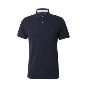 TOMMY HILFIGER Tričko  tmavomodrá / červená / biela