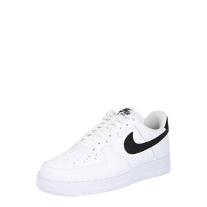 Nike Sportswear Nízke tenisky 'AIR FORCE 1 07'  čierna / biela