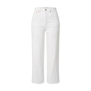 LEVI'S ® Džínsy 'RIBCAGE STRAIGHT ANKLE'  biely denim