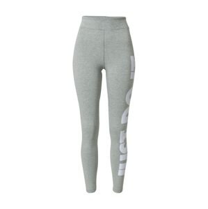 Nike Sportswear Legíny 'Essential'  sivá melírovaná / biela