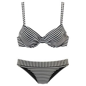 s.Oliver Bikiny  čierna / biela