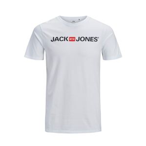 Jack & Jones Plus Tričko  námornícka modrá / grenadínová / biela