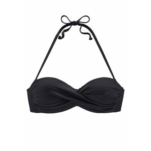 LASCANA Bikinový top 'Sofia'  čierna