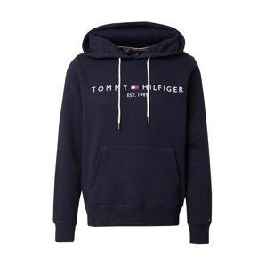 TOMMY HILFIGER Mikina  tmavomodrá / červená / biela
